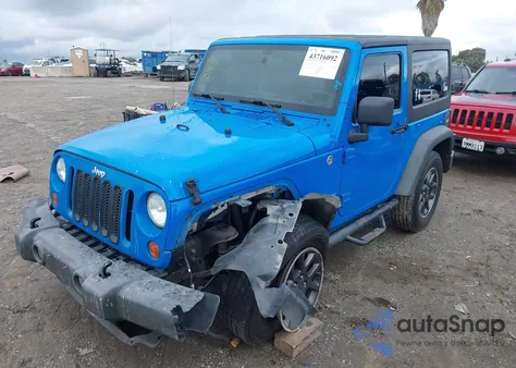 2012 Jeep Wrangler Sport from USA, damaged, VIN 1C4AJWAG1CL160570